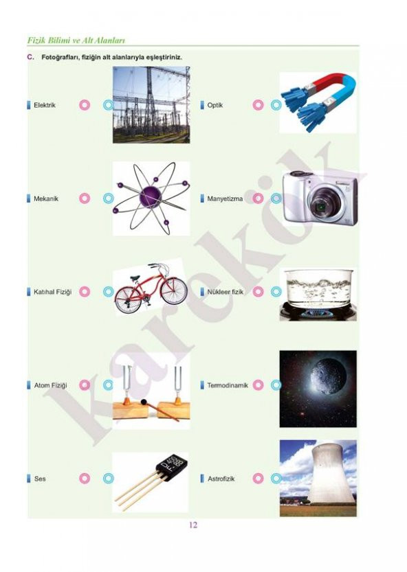 Karekök 9.Sınıf Fizik Soru Bankası - 3
