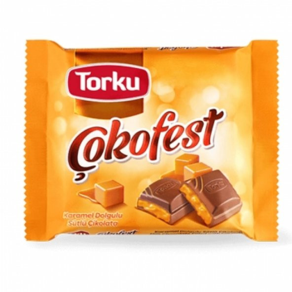 Torku Çokofest Karamelli Sütlü Çikolata 60 gr