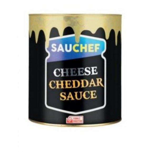 Sauchef Cheddar Cheese Sos 2800 Gr Teneke