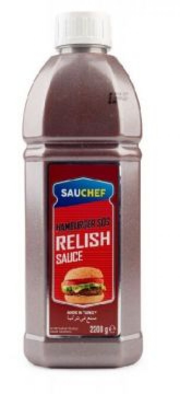 Sauchef Hamburger Relish Sos 2200 Gr