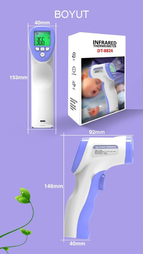 Infrared Termometre - Resim 3