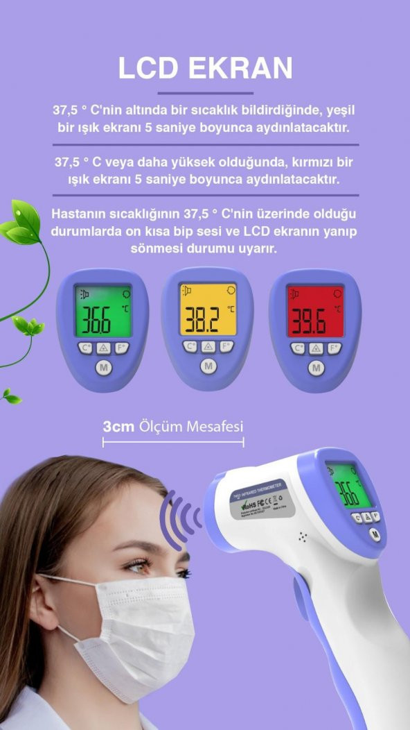 Infrared Termometre - Resim 6