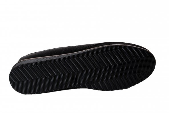 WANATTİ Siyah Lastik Bağlamalı Ortopetik Comfort Battal Büyük 40-41-42 Numara Anne Ayakkabısı - 5