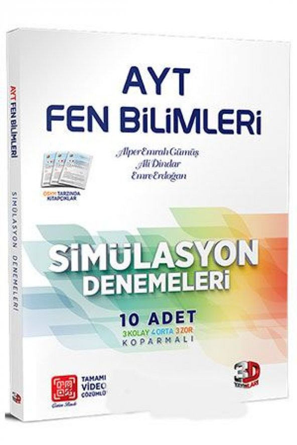 Çözüm 3D AYT Fen Bilimleri Simülasyon Denemeleri
