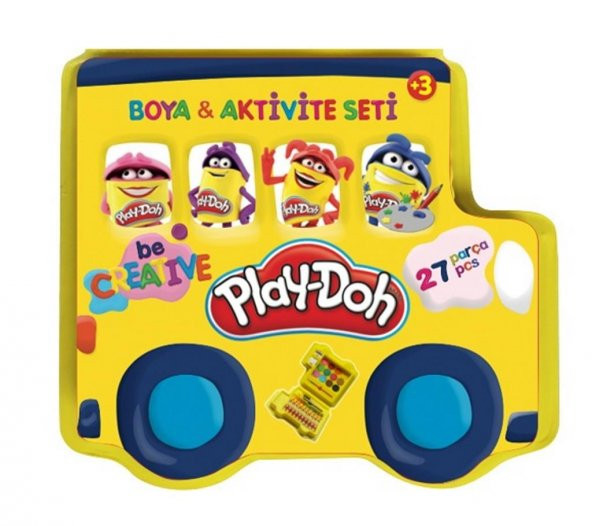 Play-Doh Boya Ve Aktivite Seti 27 Parça Kırtasiye Seti