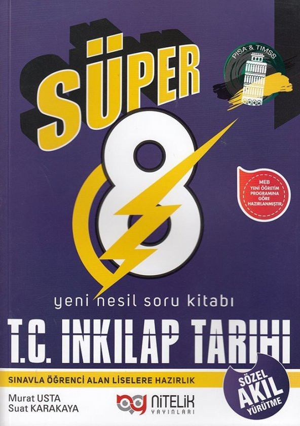 Nitelik 8. Sınıf Yeni Nesil T. C İnkılap Tarihi Soru Bankası - 2