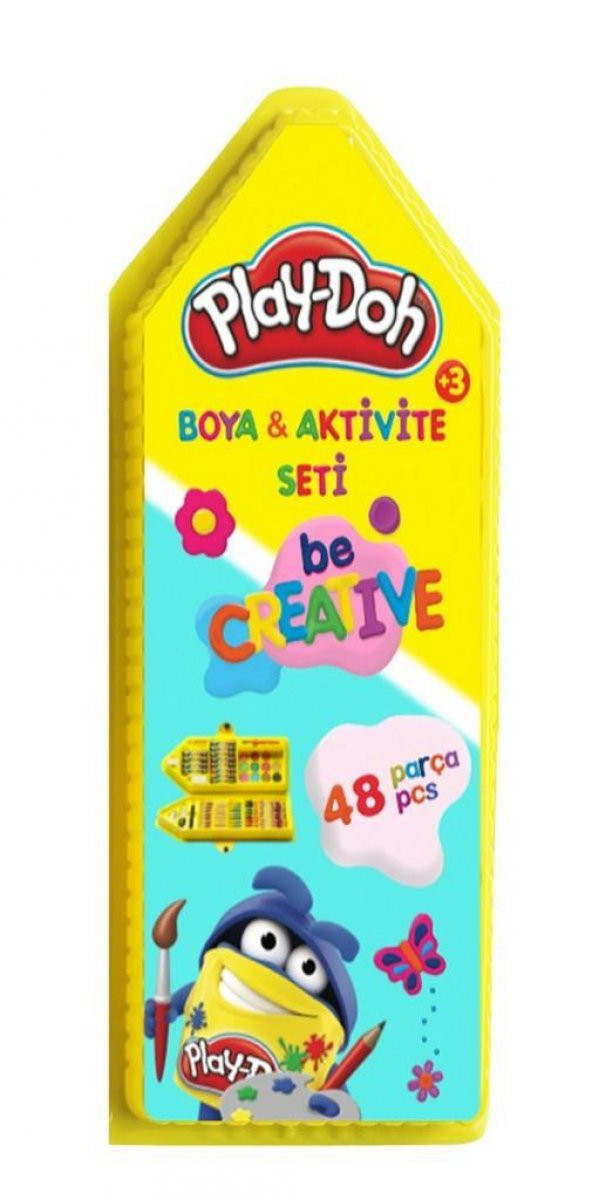 Play-Doh Boya Ve Aktivite Seti 48 Parça Kırtasiye Seti