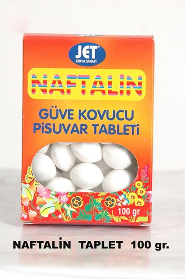 Naftalin 100 gr Güve Kovucu Pisuvar Tablet