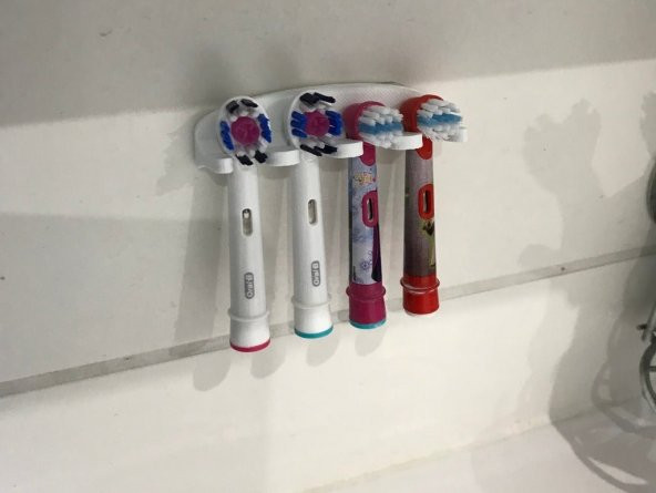 Oral B Diş Fırçası Tutacağı  Banyo Organizeri Tutacak Aparatı