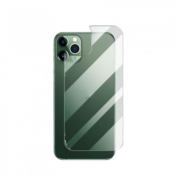 iPhone 11 Pro Max Tam Kapatan Cam + Arka Nano Ekran Koruyucu - 2