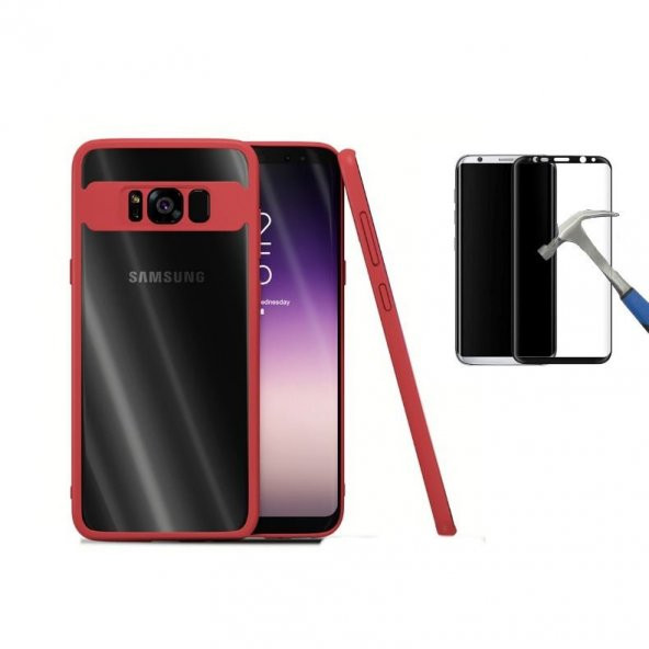 Teleplus Samsung Galaxy S8 Plus Kamera Koruma Silikon Kılıf  + Full Kapatan Cam - 2