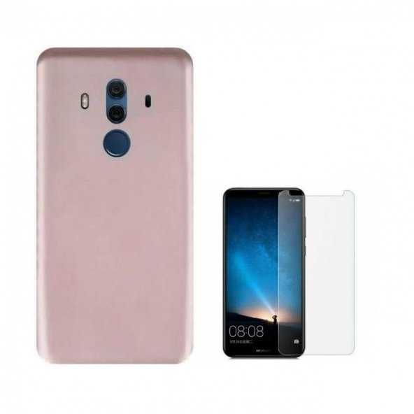 Teleplus Huawei Mate 10 Pro Silikon Kılıf + Nano Ekran Koruyucu - 3