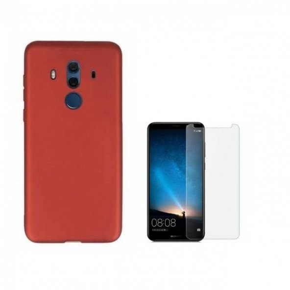 Teleplus Huawei Mate 10 Pro Silikon Kılıf + Nano Ekran Koruyucu - 4