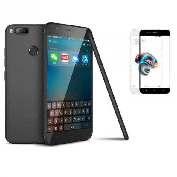 Teleplus Xiaomi Mi A1 İmax Kamera Korumalı Silikon Kılıf  + Tam Kapatan Cam - 2
