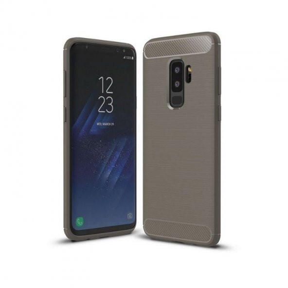 Teleplus Samsung Galaxy S9 Plus Kılıf Özel Karbon ve Silikonlu - 2