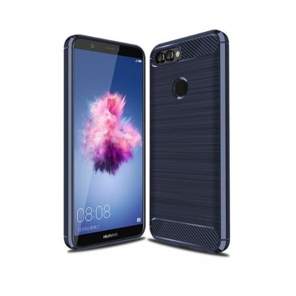 Teleplus Huawei P Smart Özel Karbon ve Silikonlu Kılıf - 3