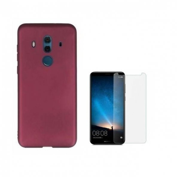 Teleplus Huawei Mate 10 Pro Silikon Kılıf + Nano Ekran Koruyucu - 6