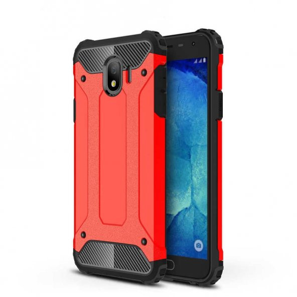 Teleplus Samsung Galaxy J4 Çift Katmanlı Tank Kapak Kılıf - 3