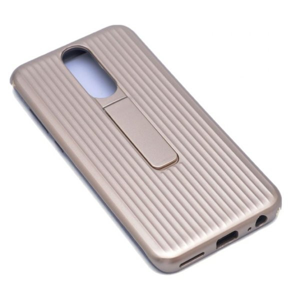 Teleplus Huawei Mate 10 Lite Bracket Wave Standlı Mıknatsılı Kapak Kılıf  + Nano Ekran Koruyucu - 5