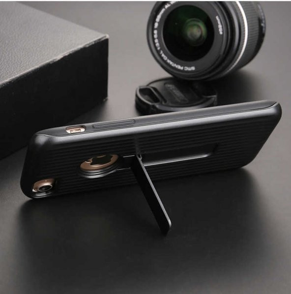 Teleplus iPhone 7 Bracket Standlı Mıknatıslı Kapak Kılıf - 3
