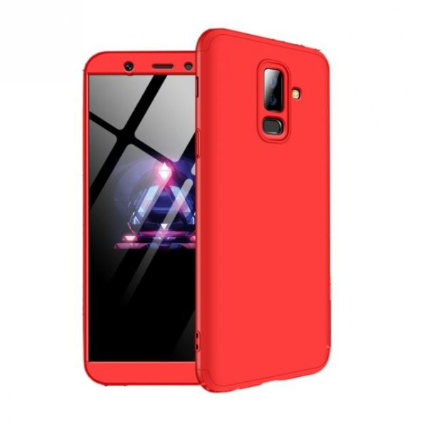 Teleplus Samsung Galaxy A6 2018 Plus 360 Full Korumalı Kapak - 10
