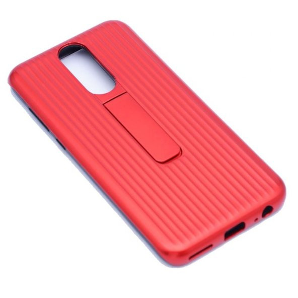 Teleplus Huawei Mate 10 Lite Bracket Wave Standlı Mıknatsılı Kapak Kılıf  + Nano Ekran Koruyucu - 9