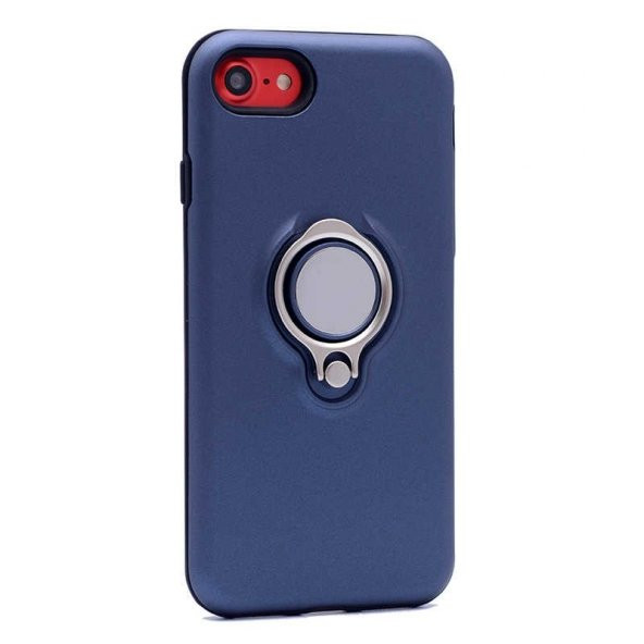 iPhone 7 Yüzüklü Verus Kapak Kılıf + Nano Ekran Koruyucu - 6