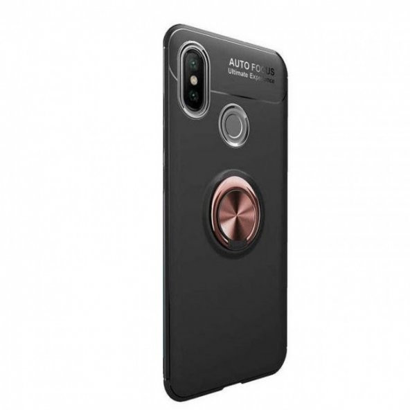 Teleplus Xiaomi Mi 6X Ravel Yüzüklü Silikon Kılıf  + Nano Ekran Koruyucu - 5