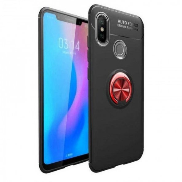 Teleplus Xiaomi Mi 6X Ravel Yüzüklü Silikon Kılıf  + Nano Ekran Koruyucu - 7
