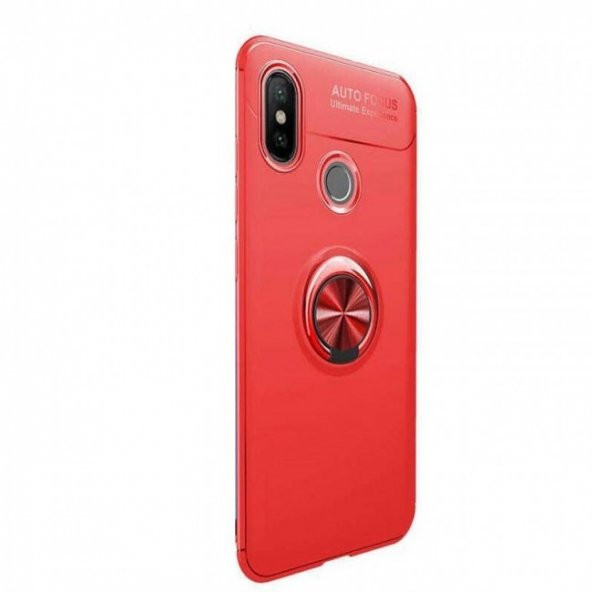 Teleplus Xiaomi Mi 6X Ravel Yüzüklü Silikon Kılıf  + Nano Ekran Koruyucu - 11