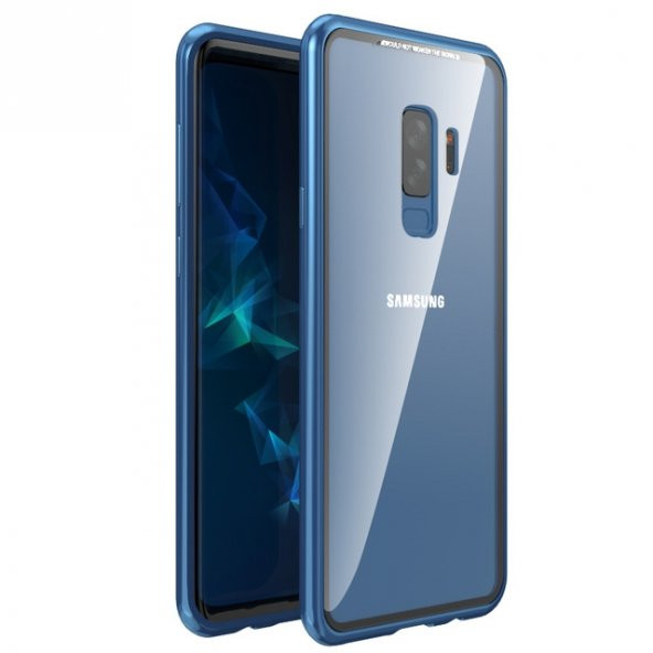 Teleplus Samsung Galaxy S9 Plus Kılıf Metal Mıknatıslı 360 Kapak - 10
