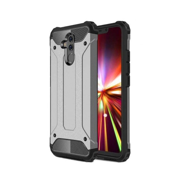 Teleplus Huawei Mate 20 Lite Çift Katmanlı Tank Kapak Kılıf  + Cam Ekran Koruyucu - 10