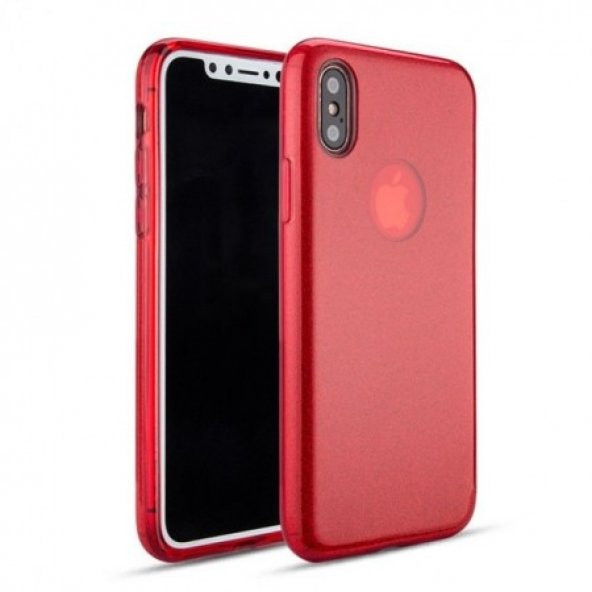 Teleplus iPhone XR Kılıf Lüks Simli Silikonlu - 4