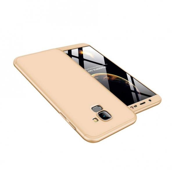 Teleplus Samsung Galaxy J6 360 Koruma Sert Kapak Kılıf  + Nano Ekran Koruyucu - 3