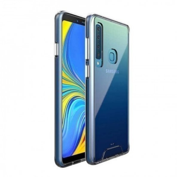 Teleplus Samsung Galaxy A9 2018 Gard Ultra Sert Silikonlu Kılıf  + Tam Yapışan Cam