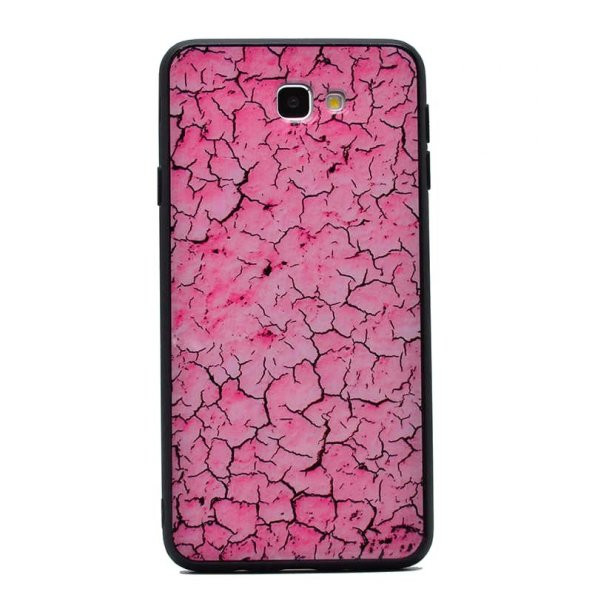 Teleplus Samsung Galaxy J6 Plus Pane Mermer Desenli Silikon Kılıf  + Nano Ekran Koruyucu - 3