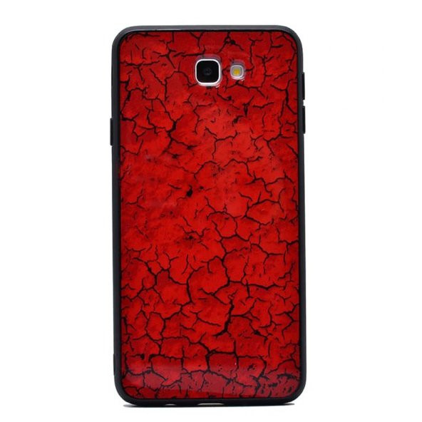 Teleplus Samsung Galaxy J6 Plus Pane Mermer Desenli Silikon Kılıf  + Nano Ekran Koruyucu - 5