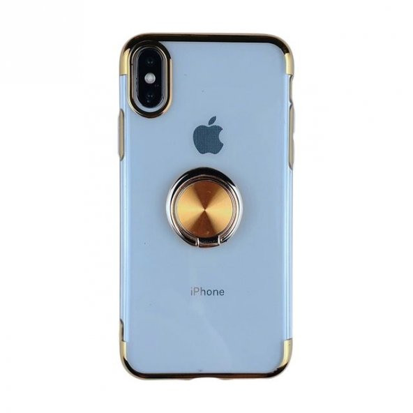 Teleplus iPhone XR Kılıf Lazer Yüzüklü Silikonlu - 2