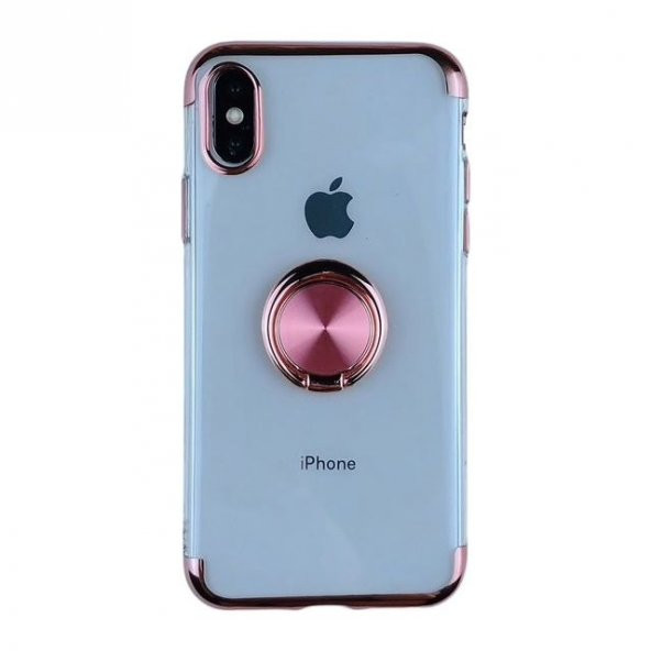 Teleplus iPhone XR Kılıf Lazer Yüzüklü Silikonlu - 3