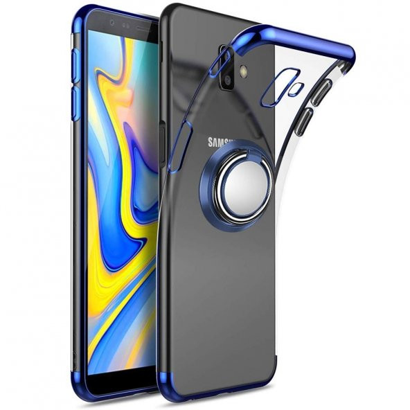 Teleplus Samsung Galaxy J4 Plus Lazer Yüzüklü Silikon Kılıf - 3