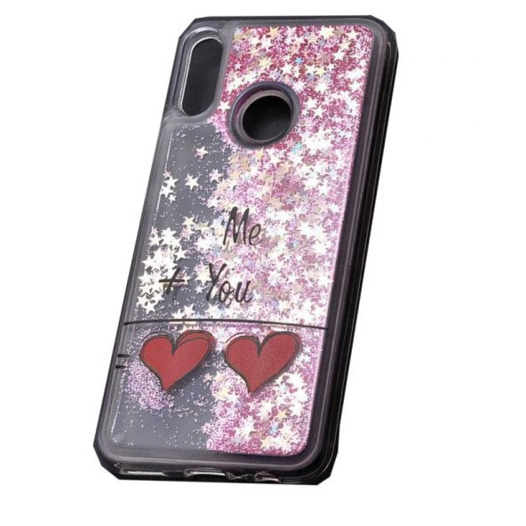 Teleplus Huawei P Smart 2019 Sulu Desenli Silikon Kılıf - 2