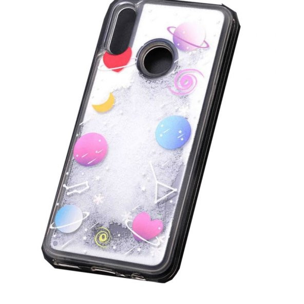 Teleplus Huawei P Smart 2019 Sulu Desenli Silikon Kılıf - 4