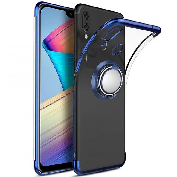 Teleplus Samsung Galaxy M30 Kılıf Lüks Lazer Yüzüklü Silikon - 3