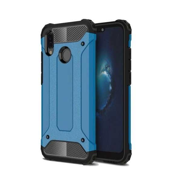 Teleplus Samsung Galaxy M30 Kılıf Çift Katmanlı Tank Kapak   + Nano Ekran Koruyucu - 11