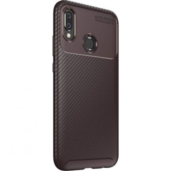 Teleplus Samsung Galaxy A30 Kılıf Negro Karbon Silikon   + Tam Kapatan Cam - 3