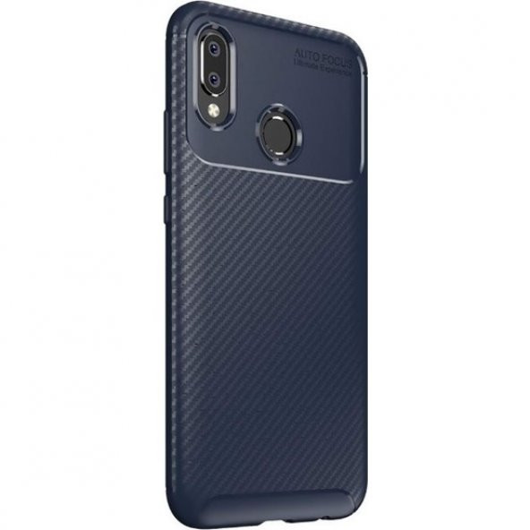 Teleplus Samsung Galaxy A30 Kılıf Negro Karbon Silikon   + Tam Kapatan Cam - 5