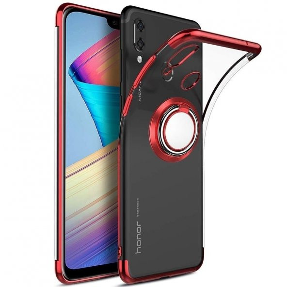 Teleplus Huawei Honor 8C Lazer Yüzüklü Silikon Kılıf - 2