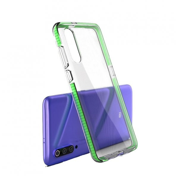 Teleplus Samsung Galaxy A10 Kılıf Ultra Koruma Renkli Kenar Silikon - 2