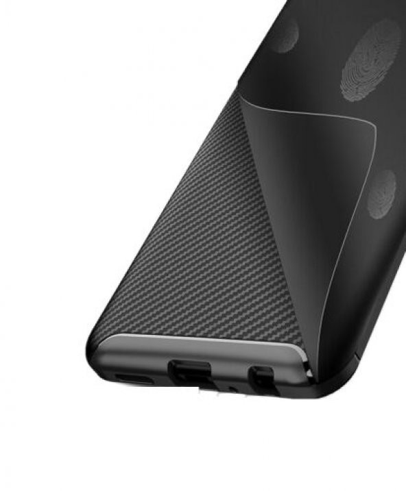 Teleplus Huawei Y5 2019 Negro Karbon Silikon Kılıf  + Nano Ekran Koruyucu - 11