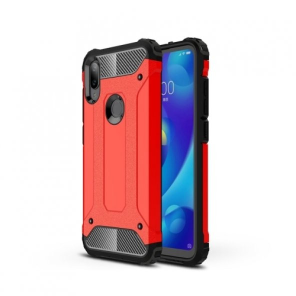 Teleplus Xiaomi Mi Play Kılıf Çift Katmanlı Tank Kapak   + Tam Kapatan Cam - 7